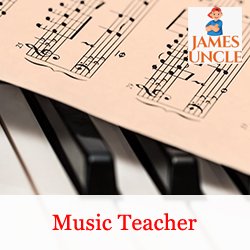 Music teacher Mrs. Mousumi Pandey in Mukdumpur